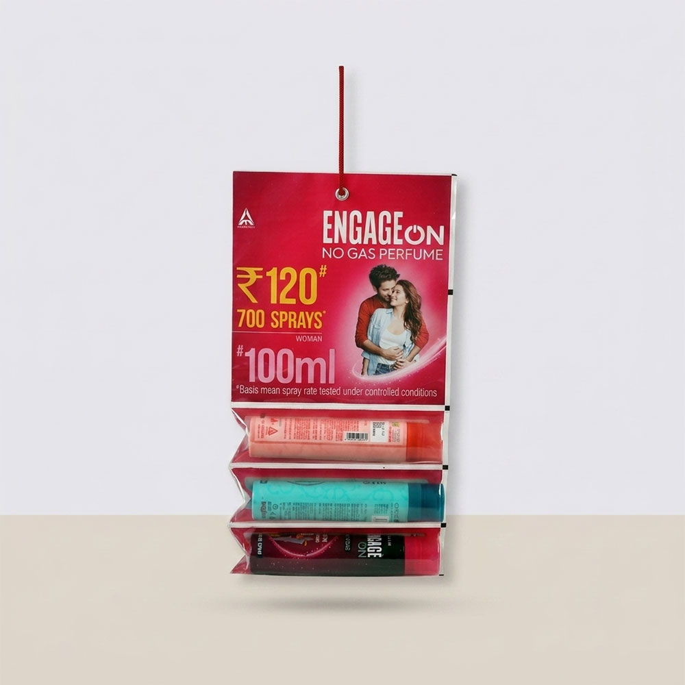 Display Danglers Pouches