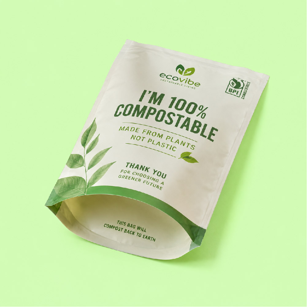 Compostable Bottom Open Pouches Manufacturer in Mumbai