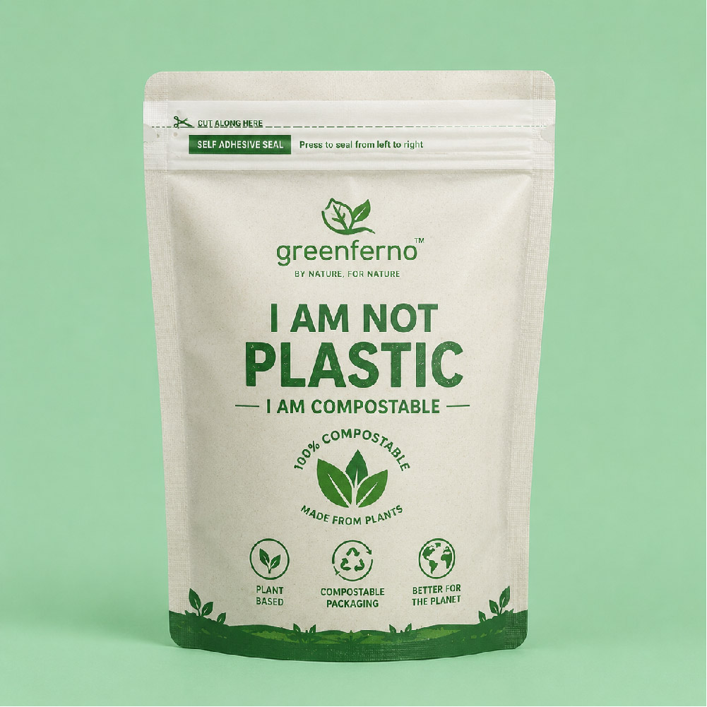 Compostable Self Adhesive Pouches Manufacturer in Mumbai