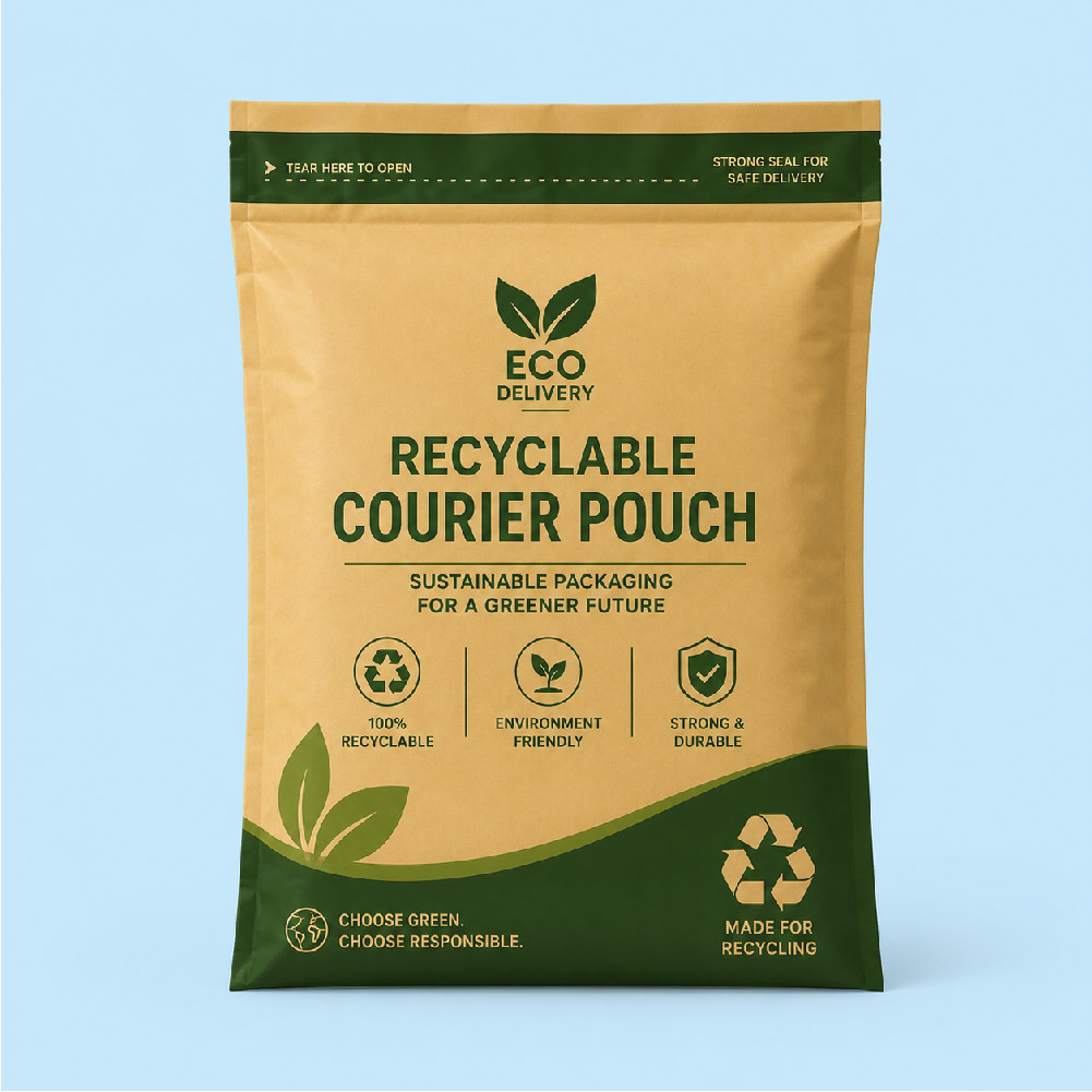 Courier Pouches 8 Courier Recyclable Pouches Manufacturer in Mumbai