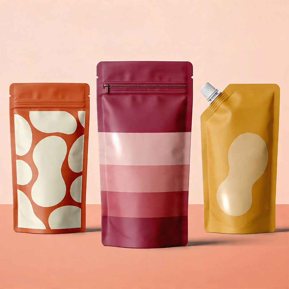 Flat Bottom Pouch for FMCG Packaging Supplier, Mumbai