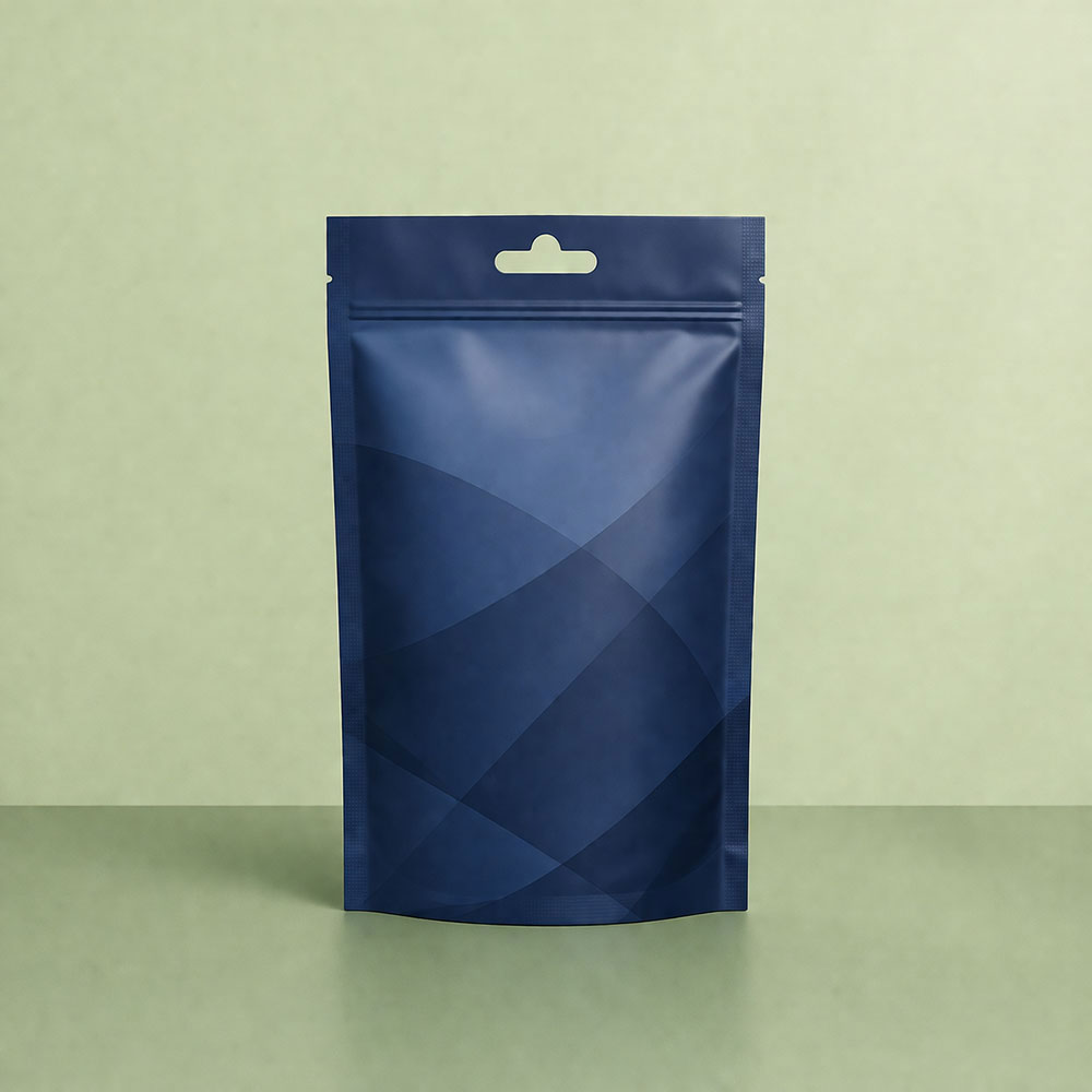 Hanger Flat Bottom Pouches Manufacturer in Mumbai