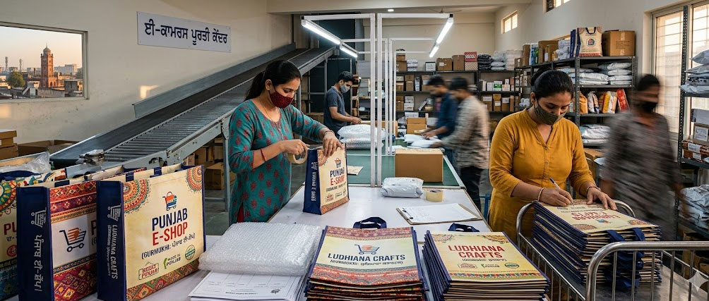 Printed Laminated Bags for E Commerce in Punjab 1