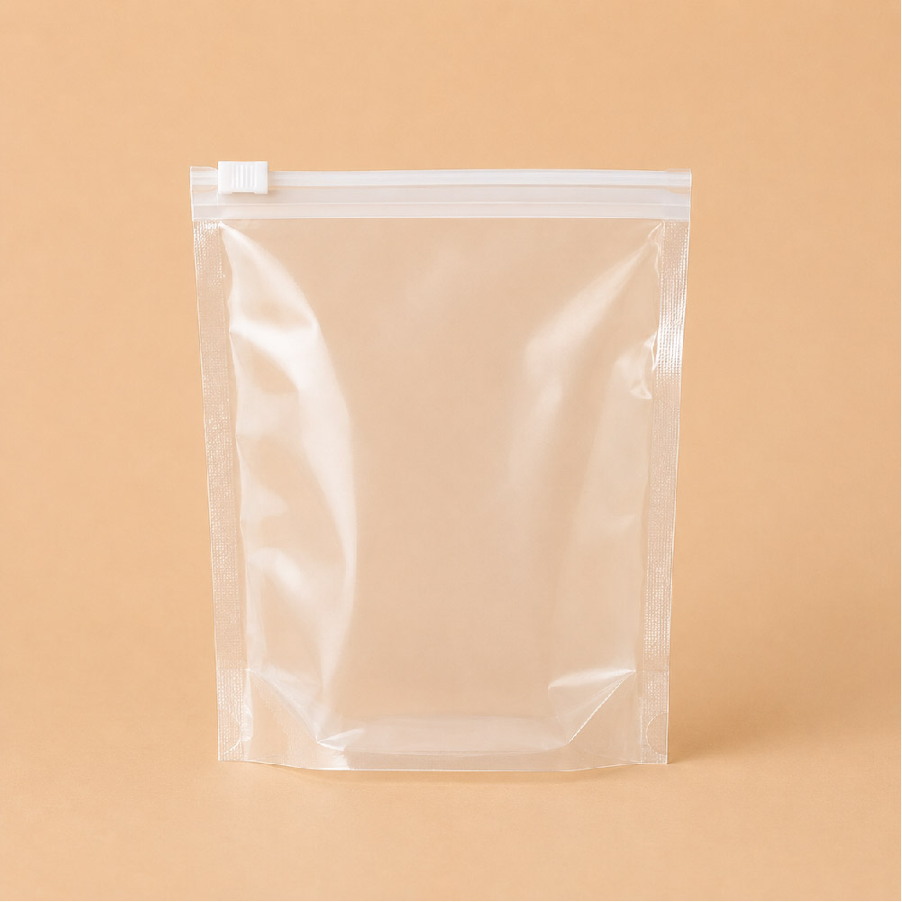 Slider Plain Pouches Manufacturer in Mumbai