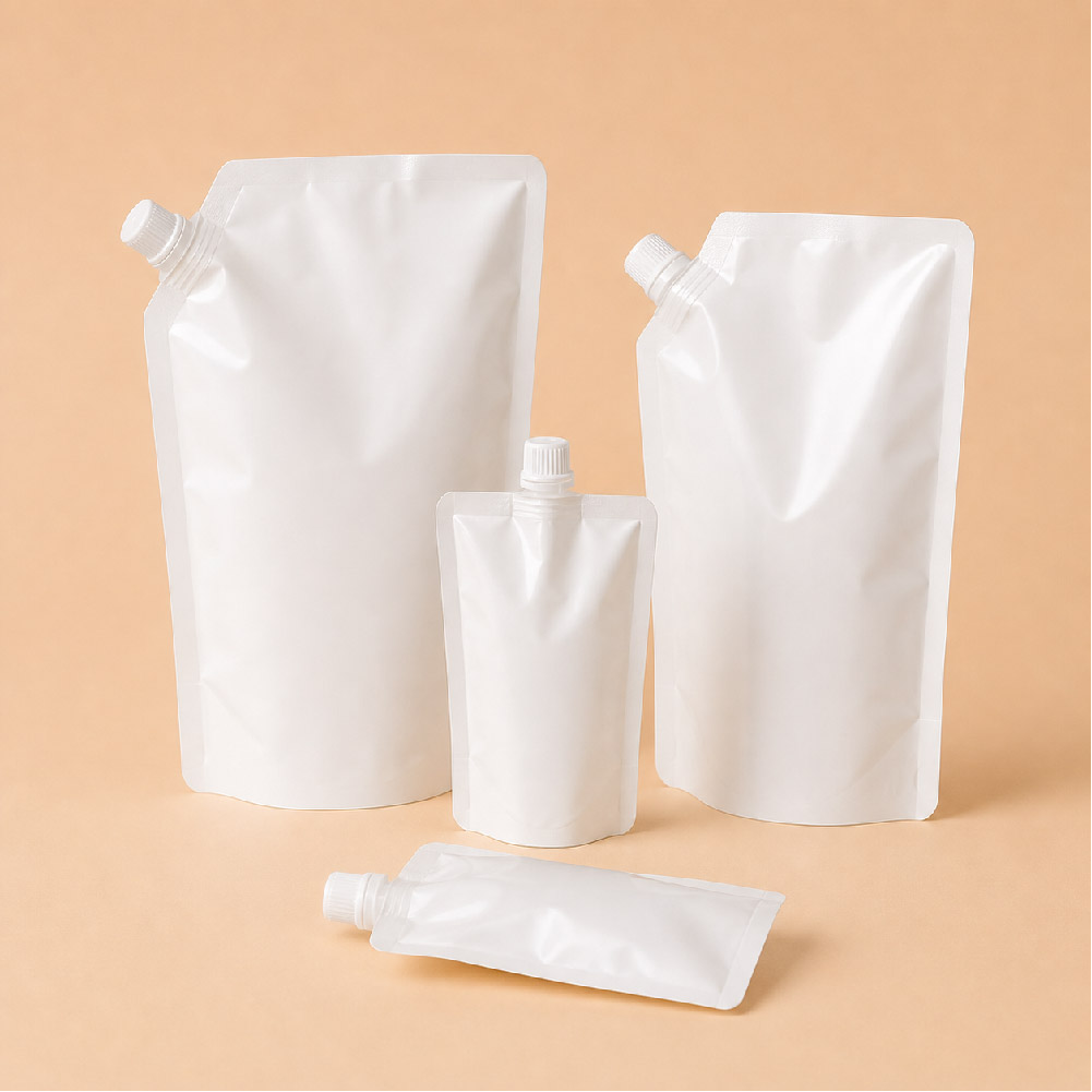 Spouted Plain Pouches Manufacturer in Mumbai
