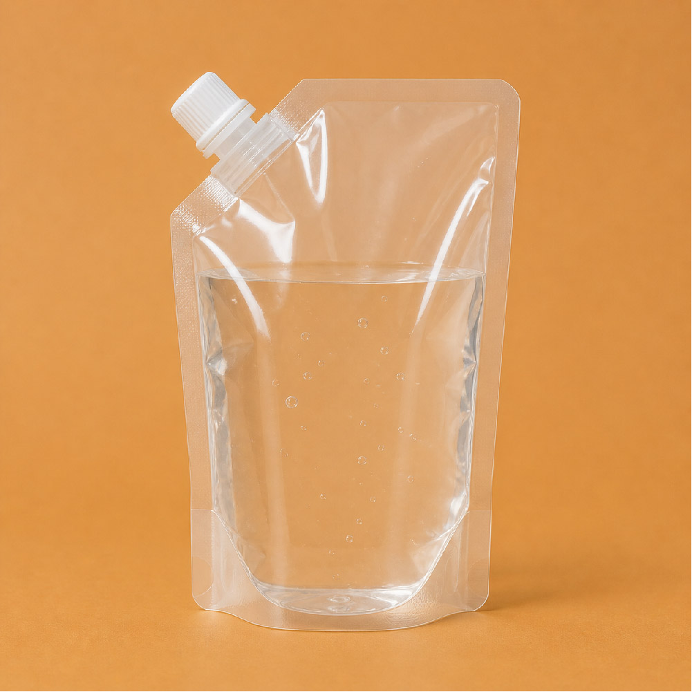 Spouted Transparent Pouches Manufacturer in Mumbai