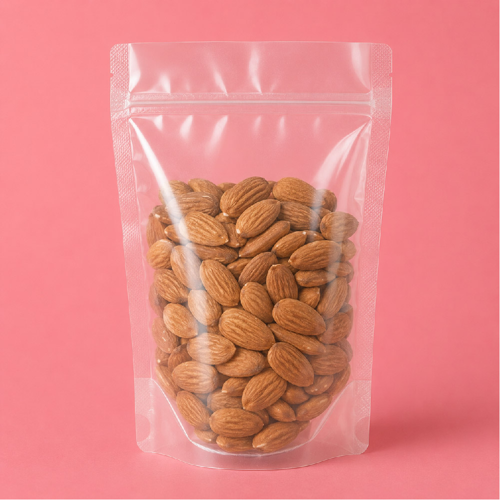 Stand Up Transparent Pouches Manufacturer in Mumbai