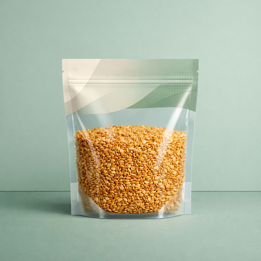 Transparent Flat Bottom Pouches Manufacturer in Mumbai