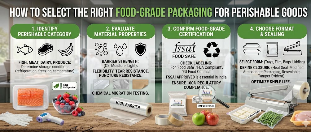 food grade packaging perishable goods 1