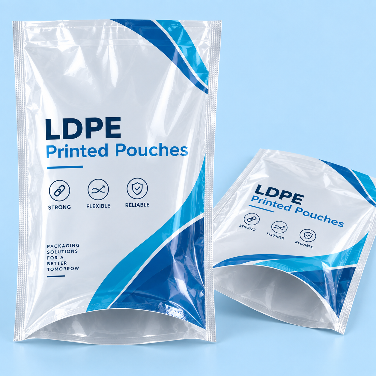 Bottom Open Pouches