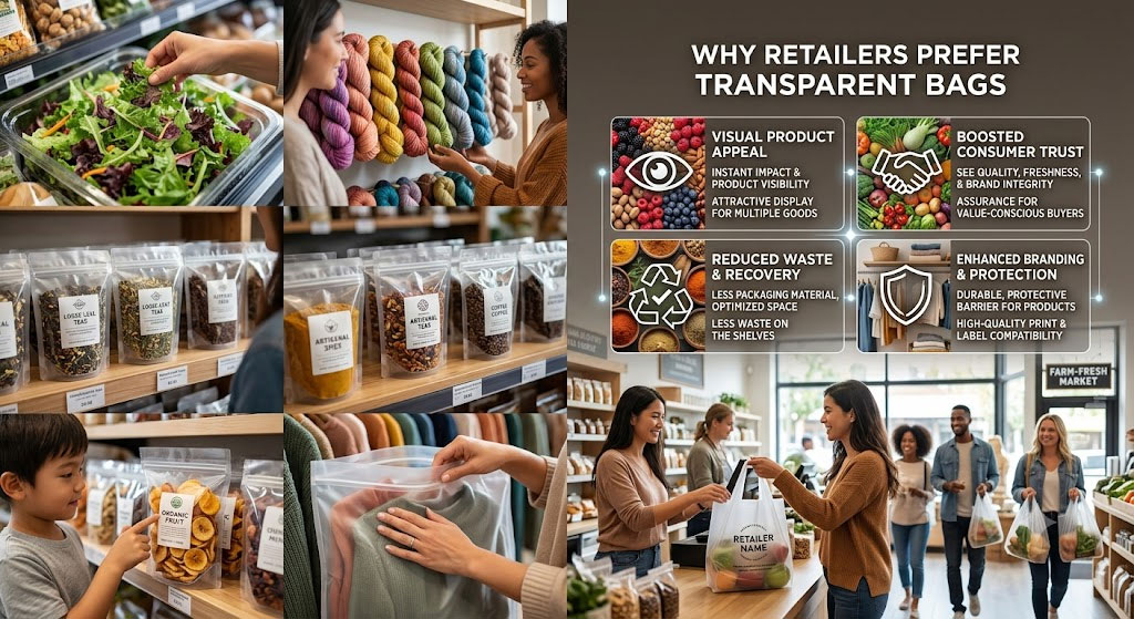 What Makes Transparent Packaging Bags Popular Among Retailers? 1 What Makes Transparent Packaging Bags Popular Among Retailers